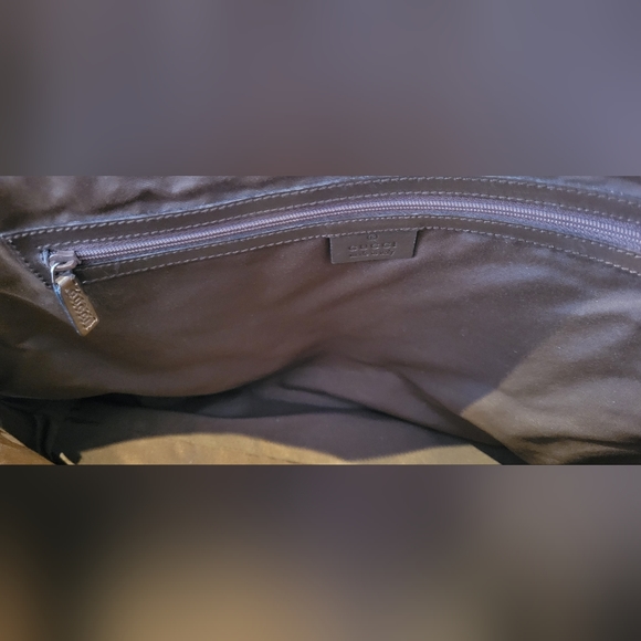 Authentic Gucci light pink monogram canvas shoulder bag - Picture 10 of 16